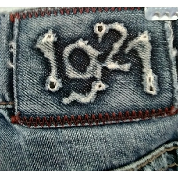 WESTERN GLOVE WORKS "1921" DISTRESSED JEANS - Picture 2 of 5